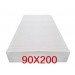 Materasso Ortopedico 9 Zone 90x200 Singolo "GOLIA"  Alto 23 cm sfoderabile con fodera in 3D AIR FRESH